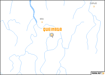 map of Queimada