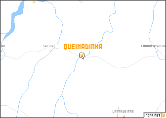 map of Queimadinha