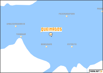 map of Queimados