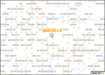 map of Queirela