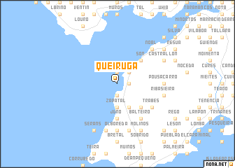 map of Queiruga