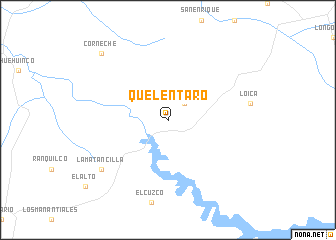 map of Quelentaro