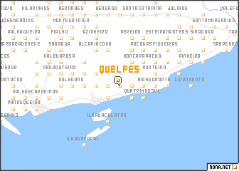 map of Quelfes