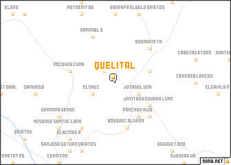 map of Quelital