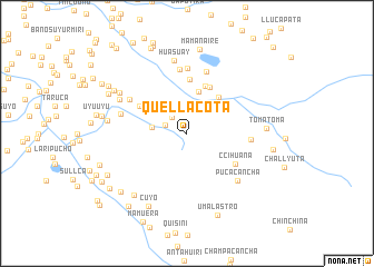 map of Quellacota