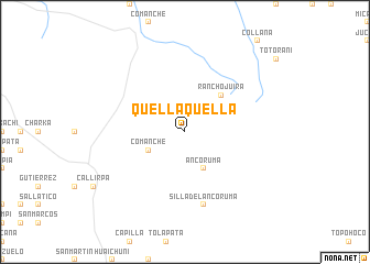 map of Quellaquella