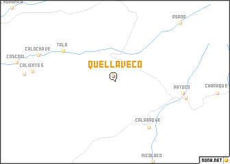 map of Quellaveco