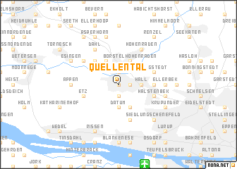 map of Quellental