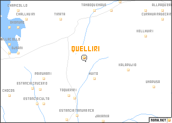 map of Quelliri