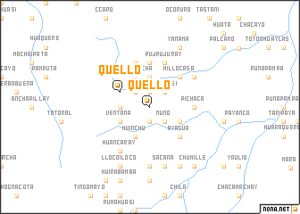 map of Quello