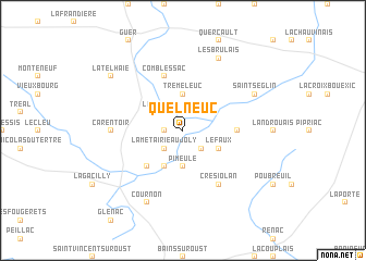 map of Quelneuc