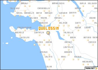 map of Quelossim