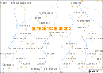 map of Quemado Sao la Vaca