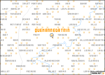map of Quemanne dʼAtrin