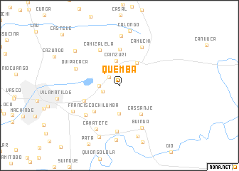map of Quemba