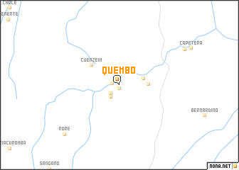 map of Quembo