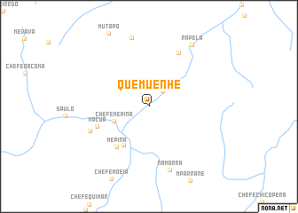 map of Quemuenhe
