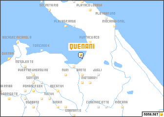 map of Quenani