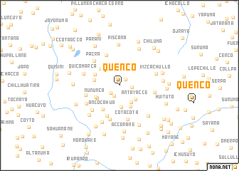 map of Quenco