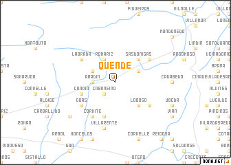 map of Quende