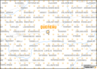 map of Queneau