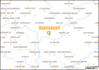 map of Quenéquen
