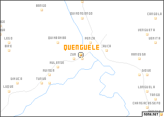 map of Quenguele