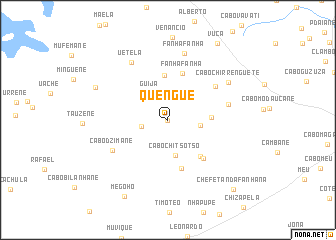 map of Quengue