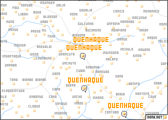 map of Quenhaque