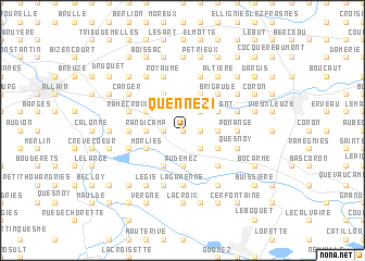 map of Quennezi