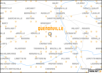 map of Quenonville