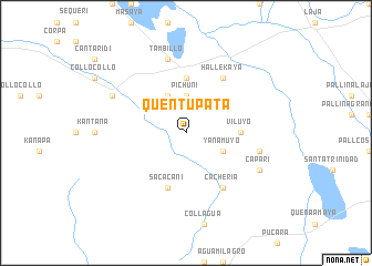 map of Quentupata