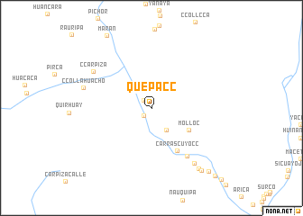 map of Quepacc