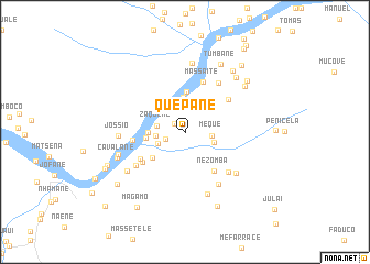 map of Quepane