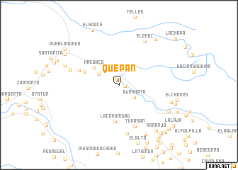 map of Quepan