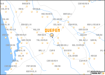 map of Quepem