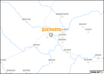 map of Quế Phong