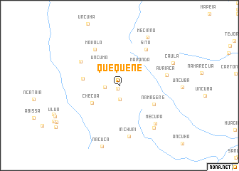 map of Quêquene