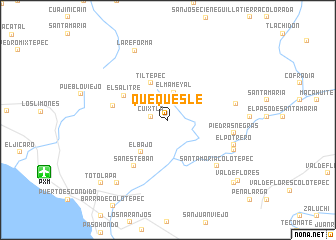 map of Quequesle