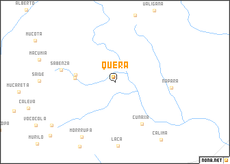 map of Quéra