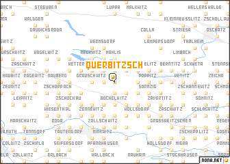 map of Querbitzsch