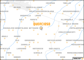 map of Quercioso