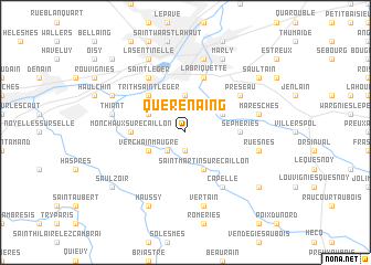 map of Quérénaing