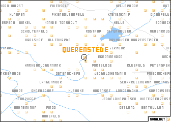 map of Querenstede