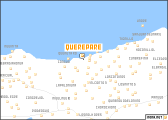 map of Querepare