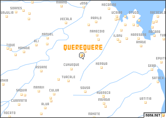 map of Querequere