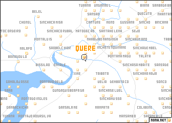 map of Quérè