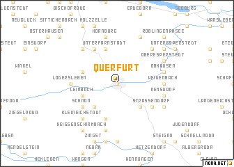 map of Querfurt