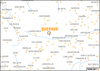 map of Querhua