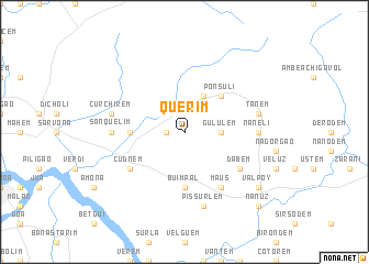 map of Querim